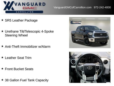 Used 2021 Toyota Tundra SR5 w/ SR5 Leather Package RWD image 6