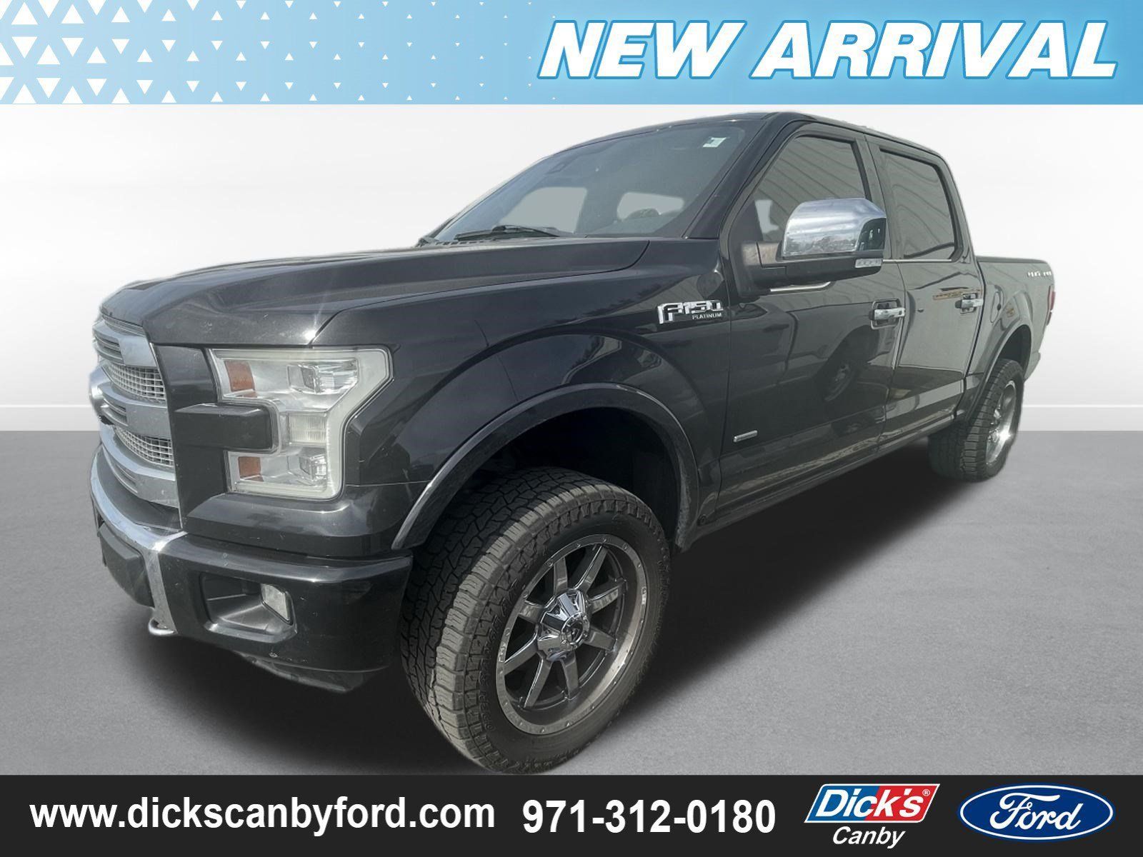 Used 2015 Ford F150 Platinum w/ Equipment Group 701A Luxury AWD/4WD image 5
