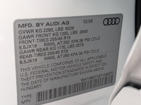 New 2026 Audi Q3 quattro 2.0T AWD/4WD image 17