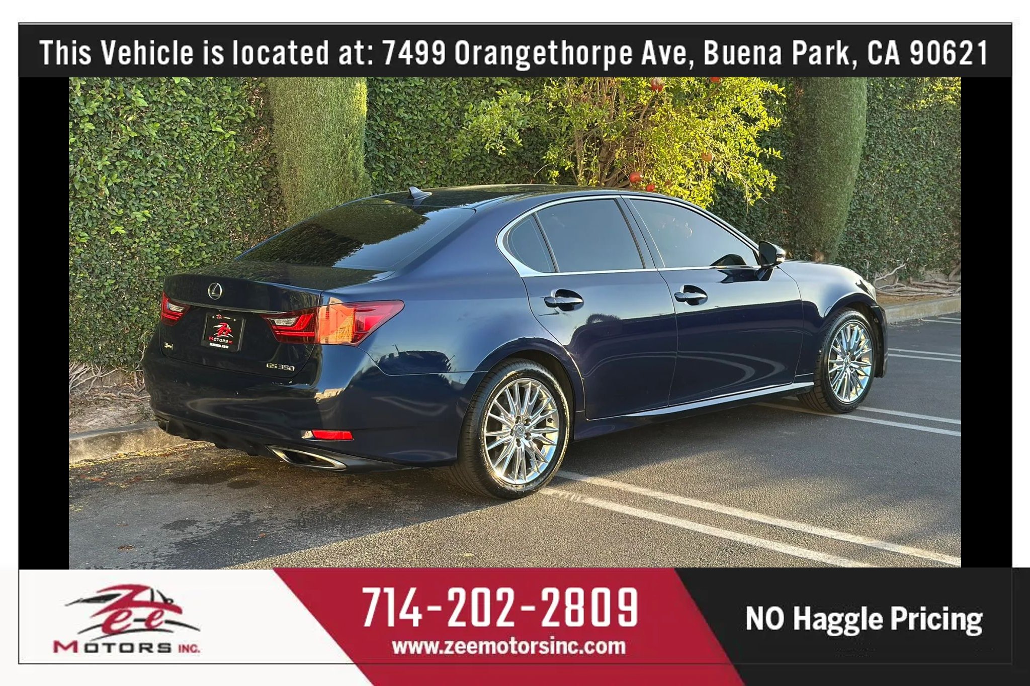 Used 2013 Lexus GS 350 w/ Luxury Pkg RWD image 7