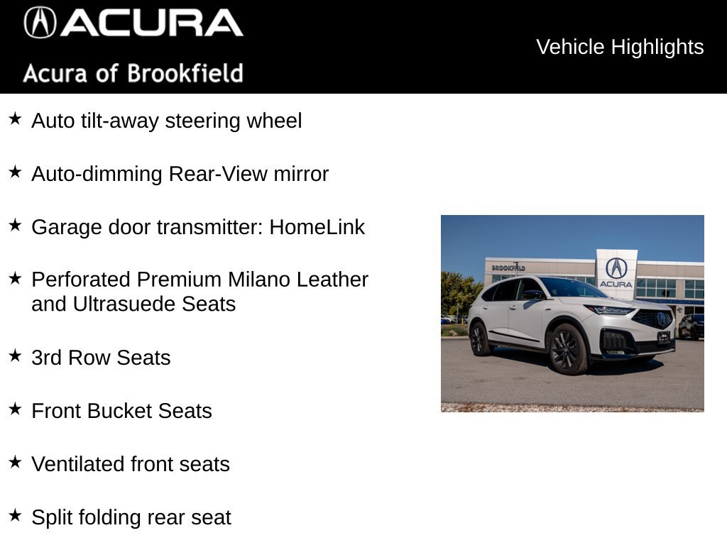 Certified 2026 Acura MDX A-Spec AWD/4WD image 20