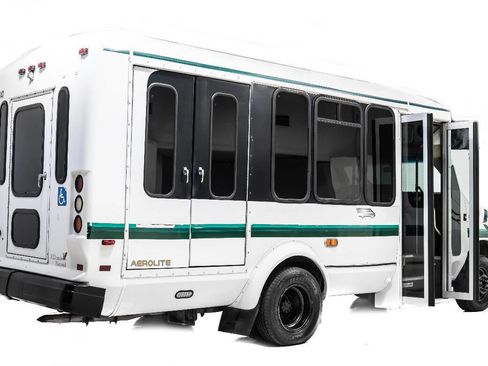 Used 2016 Ford E-350 and Econoline 350 Super Duty w/ Shuttle Bus Prep Package image 3