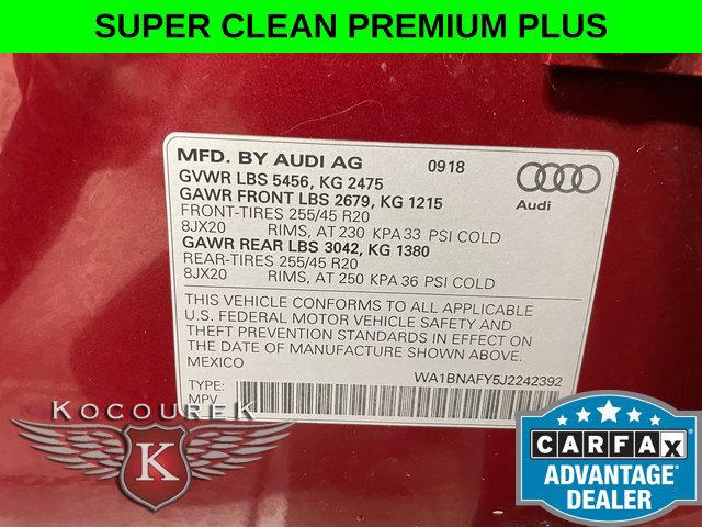 Used 2018 Audi Q5 2.0T Premium Plus AWD/4WD image 27