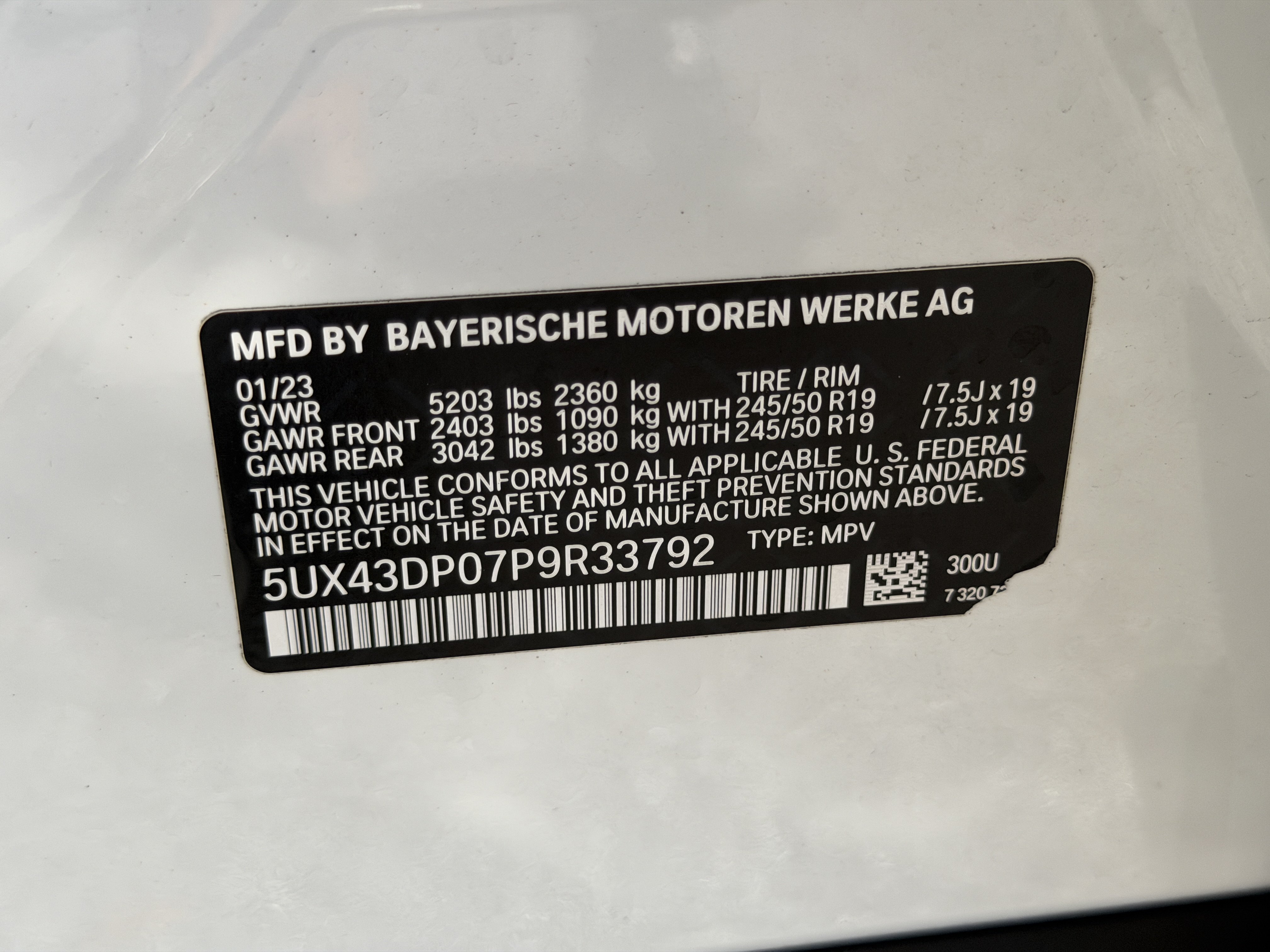 Used 2023 BMW X3 sDrive30i w/ Premium Package RWD image 36