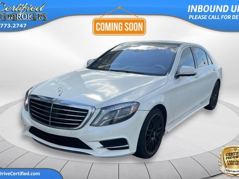 Used 2017 Mercedes-Benz S 550 4MATIC Sedan image 1
