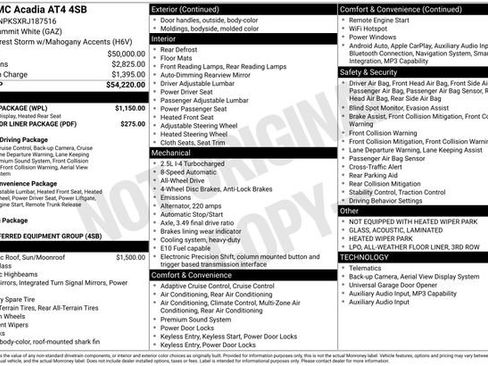 Used 2024 GMC Acadia AT4 w/ Luxury Package AWD/4WD image 3