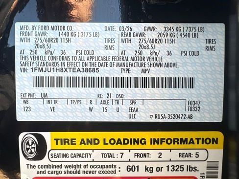 New 2026 Ford Expedition Active RWD image 30
