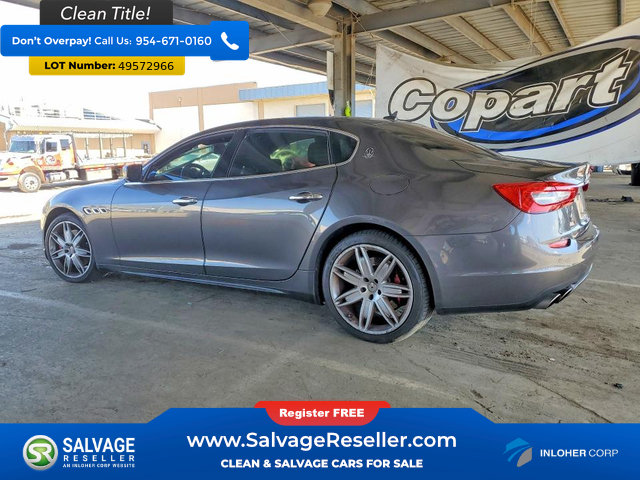 Used 2015 Maserati Quattroporte S Q4 AWD/4WD image 3