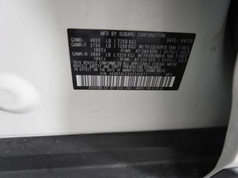 Certified 2025 Subaru Outback Onyx Edition AWD/4WD image 22