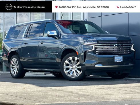 Used 2021 Chevrolet Suburban Premier RWD image 1