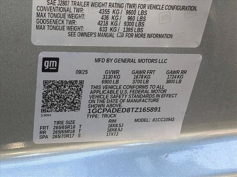 Used 2026 Chevrolet Silverado 1500 RST RWD image 25
