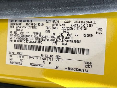 Used 2020 Ford Transit 250 Medium Roof w/ Load Area Protection Package RWD image 28