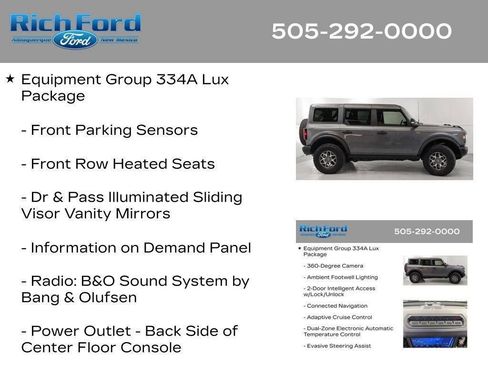 Certified 2025 Ford Bronco Badlands AWD/4WD image 53