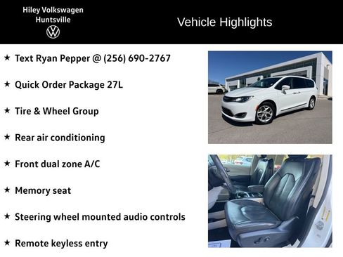 Used 2020 Chrysler Pacifica Touring-L w/ Tire & Wheel Group image 6