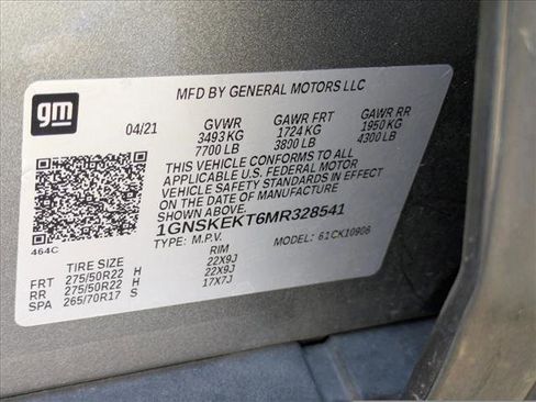 Used 2021 Chevrolet Suburban RST w/ Luxury Package image 22