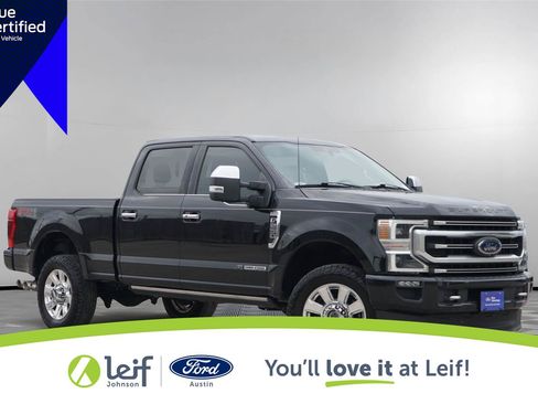 Certified 2020 Ford F250 Platinum w/ FX4 Off-Road Package AWD/4WD image 1