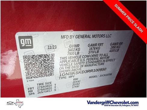 Certified 2024 Chevrolet Tahoe Premier AWD/4WD image 32