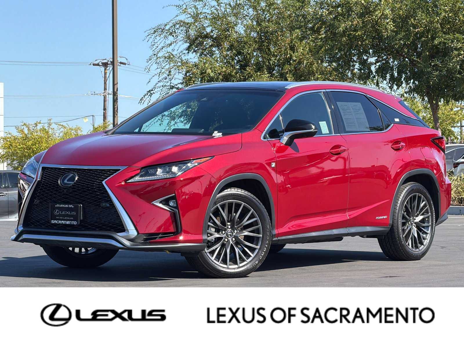 Used 2016 Lexus RX 450h F Sport w/ Cold Weather Package AWD/4WD image 1