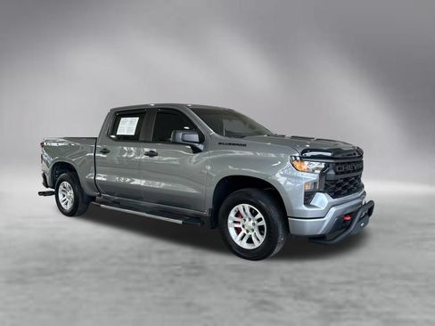Used 2024 Chevrolet Silverado 1500 Custom w/ LPO, Dark Essentials Package AWD/4WD image 2