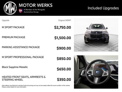 New 2026 BMW X5 xDrive50e w/ M Sport Package image 4