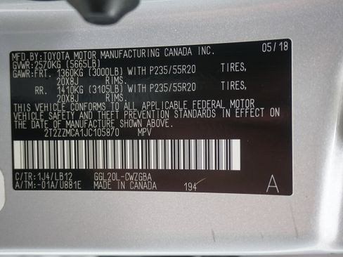 Used 2018 Lexus RX 350 FWD w/ Premium Package image 37