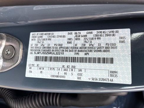 New 2024 Lincoln Corsair Grand Touring w/ Equipment Group 302A image 18