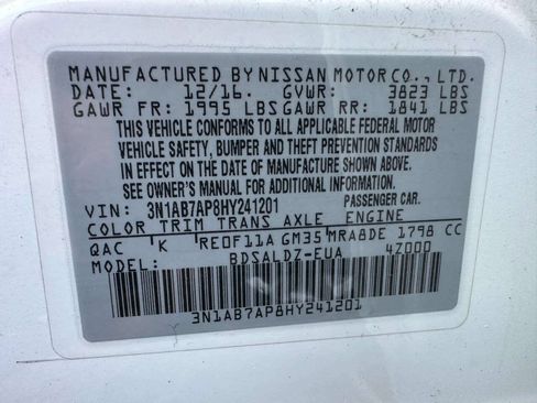 Used 2017 Nissan Sentra SV w/ Style Package FWD image 25
