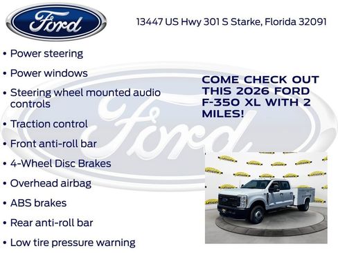 New 2026 Ford F350 XL AWD/4WD image 20
