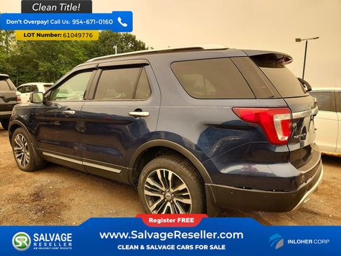 Used 2016 Ford Explorer Platinum AWD/4WD image 3