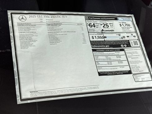 New 2025 Mercedes-Benz GLC 350e 4MATIC image 30