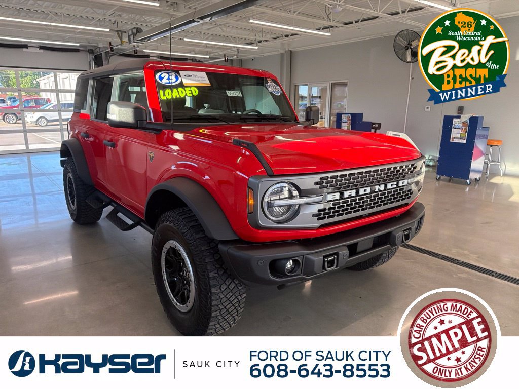 Certified 2023 Ford Bronco Badlands AWD/4WD 360° Tour