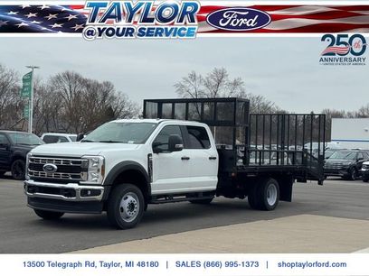 New 2025 Ford F550 4x4 Crew Cab Super Duty w/ XL Chrome Package