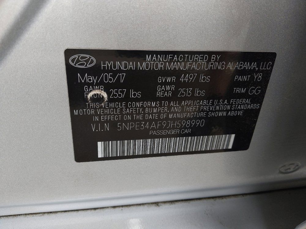 Used 2018 Hyundai Sonata SEL FWD image 33