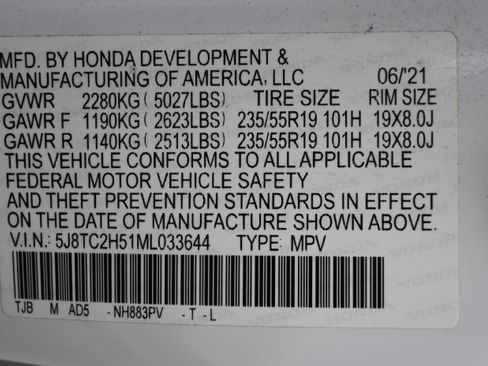 Used 2021 Acura RDX w/ Technology Package AWD/4WD image 37