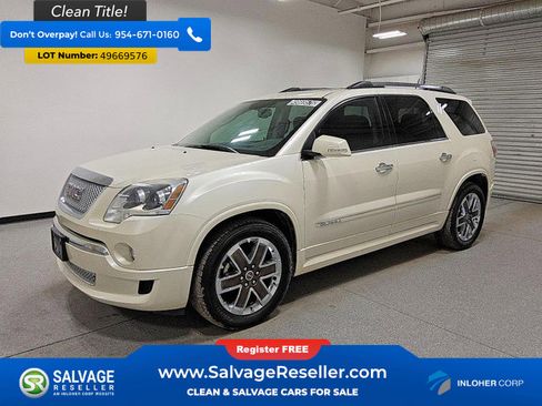 Used 2012 GMC Acadia Denali AWD/4WD image 1