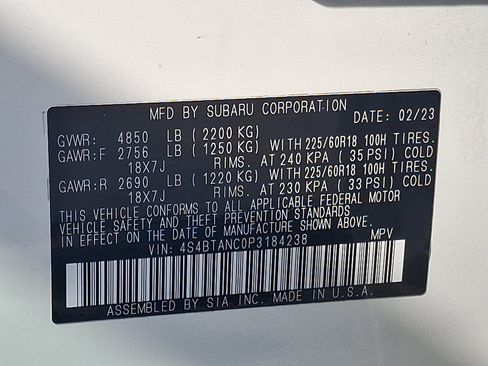 Certified 2023 Subaru Outback Limited AWD/4WD image 25
