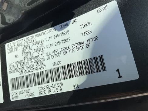 Certified 2026 Toyota Tundra SR image 27