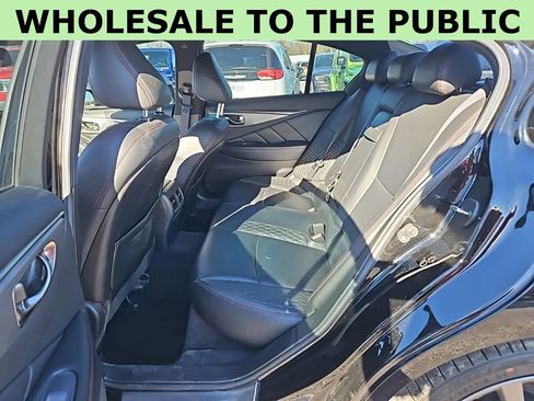 Used 2018 INFINITI Q50 Red Sport 400 w/ Sensory Package (Sport) image 14