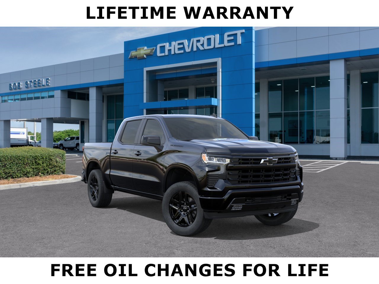 New 2026 Chevrolet Silverado 1500 RST w/ Dark Appearance Package RWD image 1