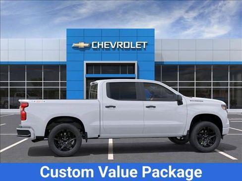 New 2026 Chevrolet Silverado 1500 Custom w/ LPO, Dark Essentials Package AWD/4WD image 6