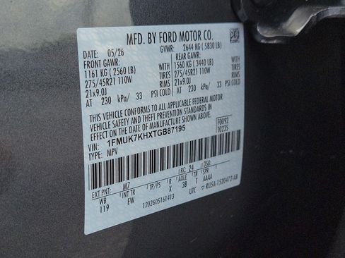Used 2026 Ford Explorer ST-Line w/ ST-Line Street Pack RWD image 31