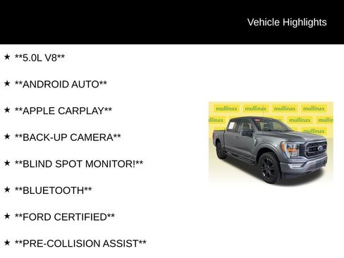 Certified 2022 Ford F150 XLT w/ Equipment Group 302A High AWD/4WD image 12