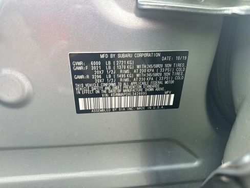 Used 2020 Subaru Ascent Limited w/ Technology Package image 37