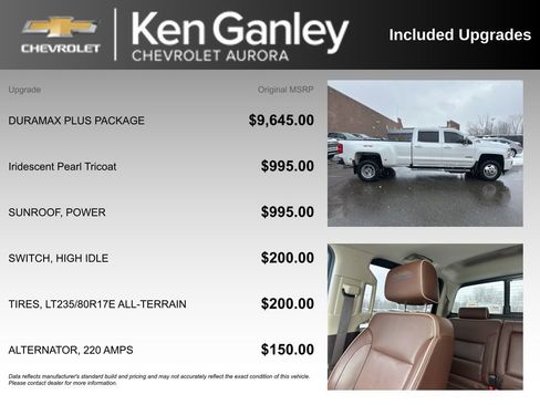 Used 2019 Chevrolet Silverado 3500 High Country w/ Duramax Plus Package image 6