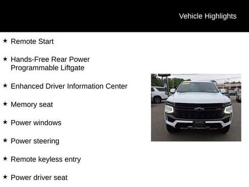 Used 2023 Chevrolet Tahoe Z71 w/ Luxury Package AWD/4WD image 22
