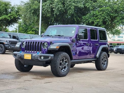 Certified 2023 Jeep Wrangler Unlimited Rubicon 4xe w/ Cold Weather Group AWD/4WD image 3