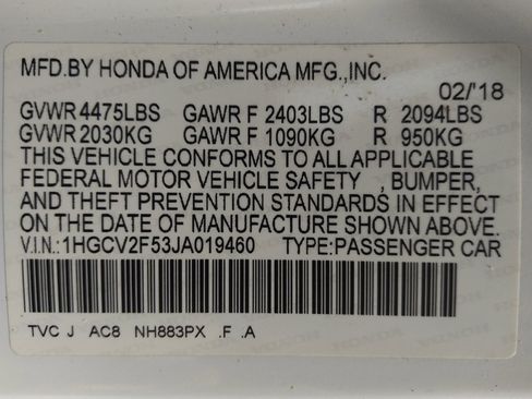 Used 2018 Honda Accord EX-L image 33