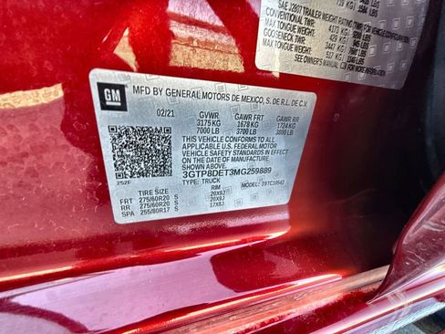 Used 2021 GMC Sierra 1500 SLT w/ SLT Premium Package image 33