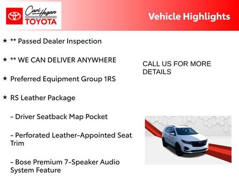 Used 2024 Chevrolet Equinox RS w/ RS Leather Package FWD image 5