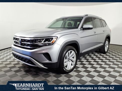 Used 2021 Volkswagen Atlas SEL AWD/4WD image 1